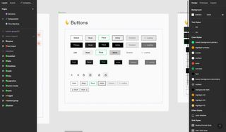 Design file of design system in Figma