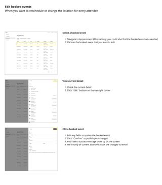 Draft of a user guide.