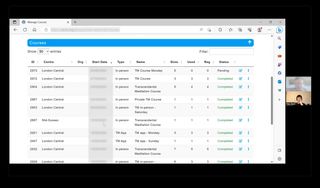 Early task analysis where teacher showcase the legacy system